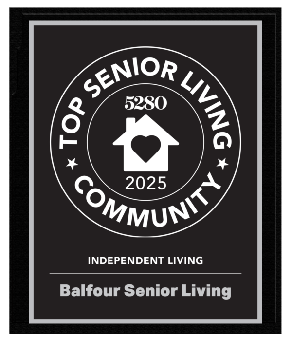 5280 Top Senior Living Communities Plaque 2025