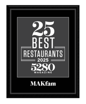 2025 Best Restaurants Plaque