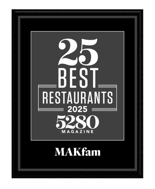 2025 Best Restaurants Plaque