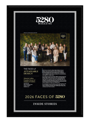 Faces of 5280 2026 Plaque